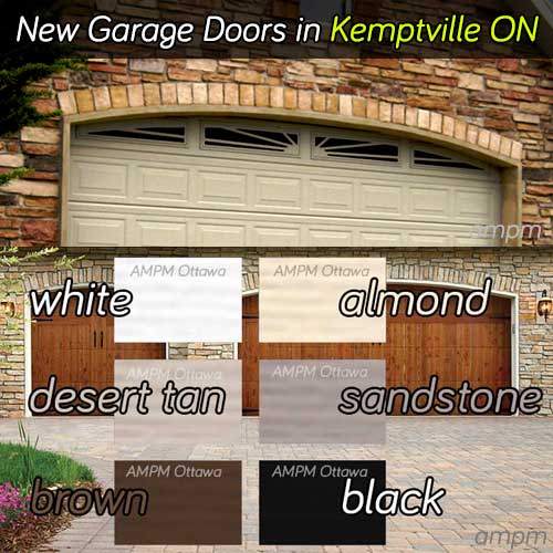 Garage door installation services in Kemptville ON